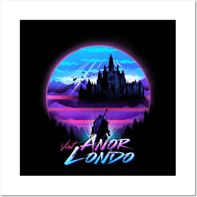 Visit Anor Londo Wall Art by DANDINGEROZZ